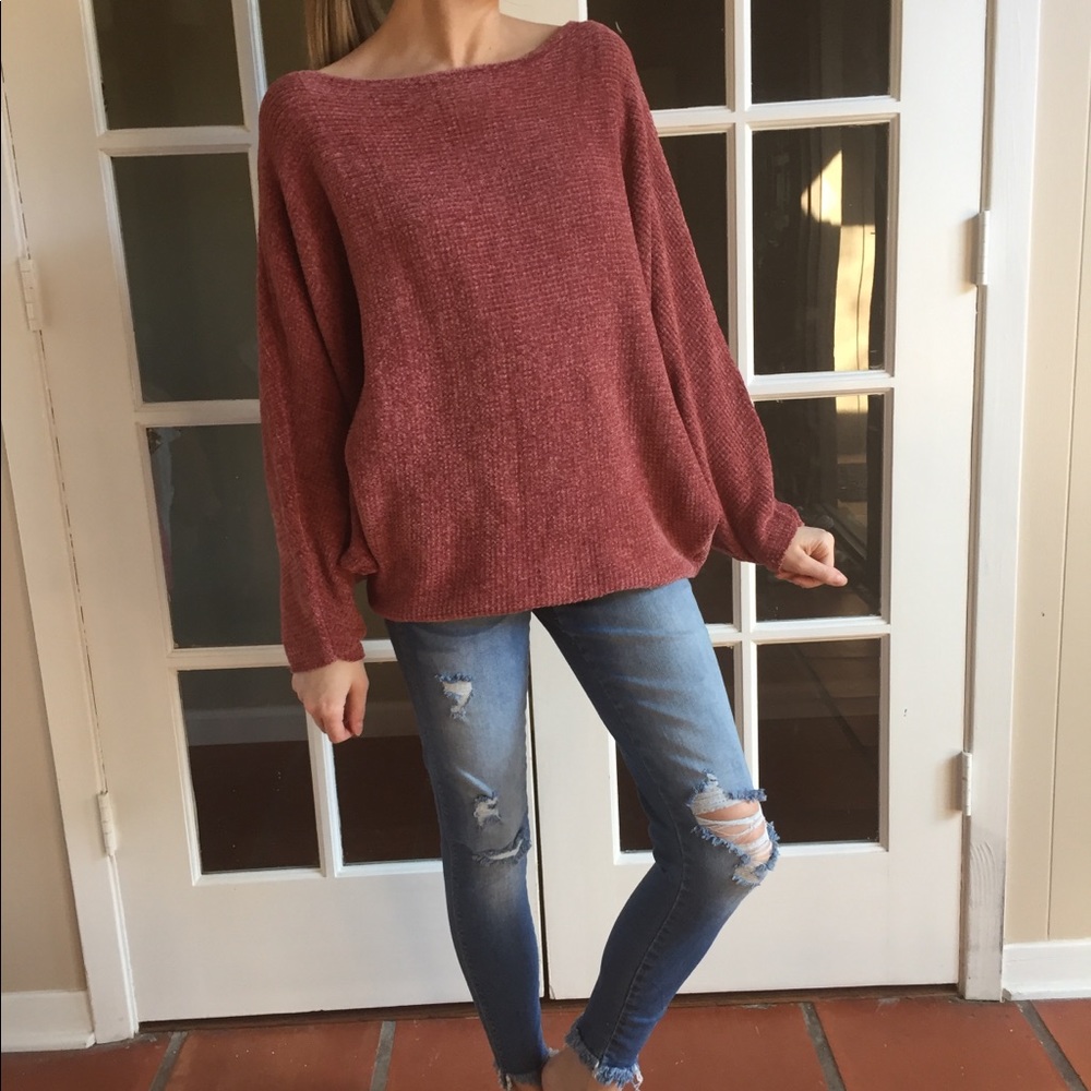 LAST ITEM▫️Ginger Chenille Dolman - Picture 3 of 8